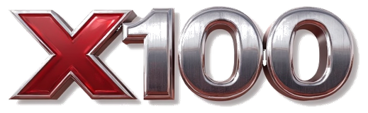 x100 logo